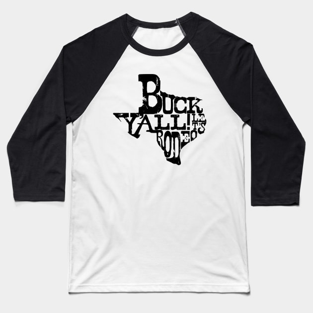 Let’s Rodeo! Baseball T-Shirt by PEÑA INK